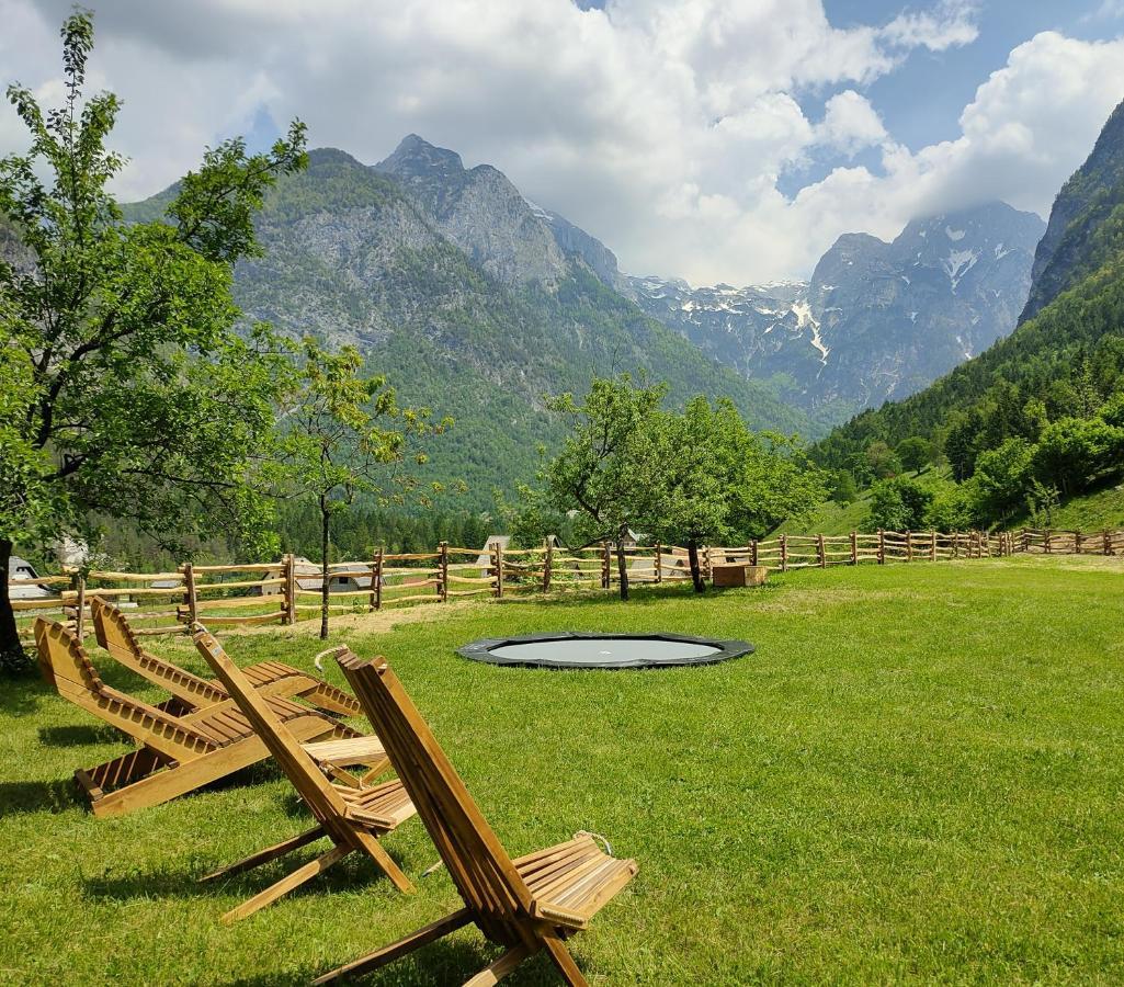 Organic Tourist Farm Pri Plajerju Lägenhet Trenta Exteriör bild