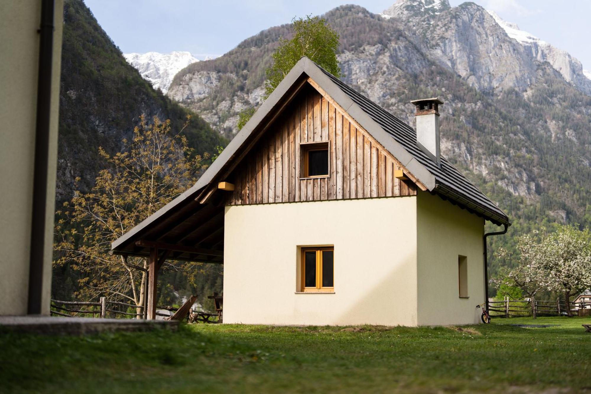 Organic Tourist Farm Pri Plajerju Lägenhet Trenta Exteriör bild